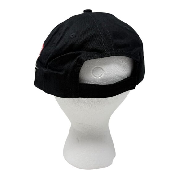 Coca-Cola NASCAR Bill Elliott No 43 Adjustable Black Red Baseball Cap Signature - Picture 3 of 6